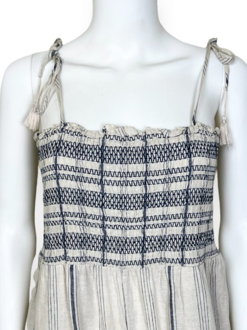 Madewell Smocked Cami Jumpsuit - Large - Picture 6 of 9